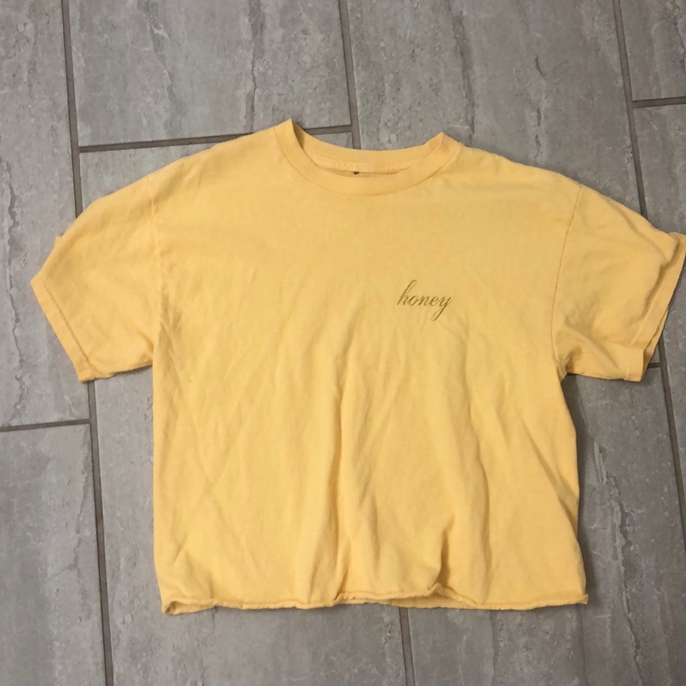 brandy melville honey tee